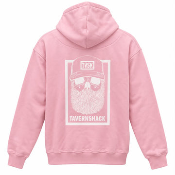 TAVERNSHACK - HOODIE ROSE - ORIGINAL - TVK21 - PRINT BLANC